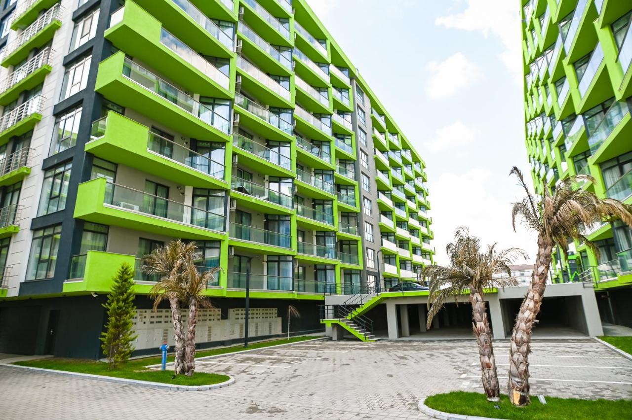 Teemo Beach Apartment, Alezzi Beach Resort Năvodari Exteriör bild